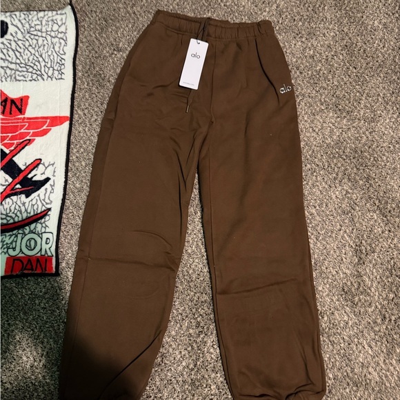 ALO Yoga Pants - Alo Yoga Accolade Sweatpants in the color Espresso. size large nwt